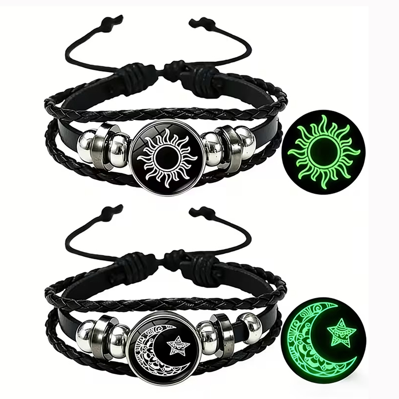 Snap Fastener Setter - 2Pcs Glow in the Dark Sun