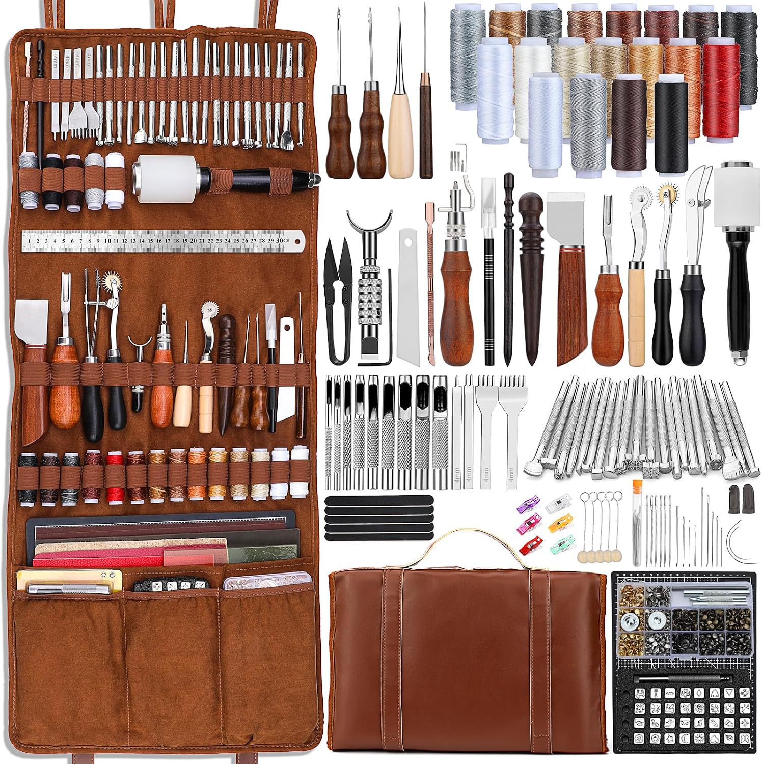 Leatherwork Tools - Leather Tooling Kit Leather Craft Tools