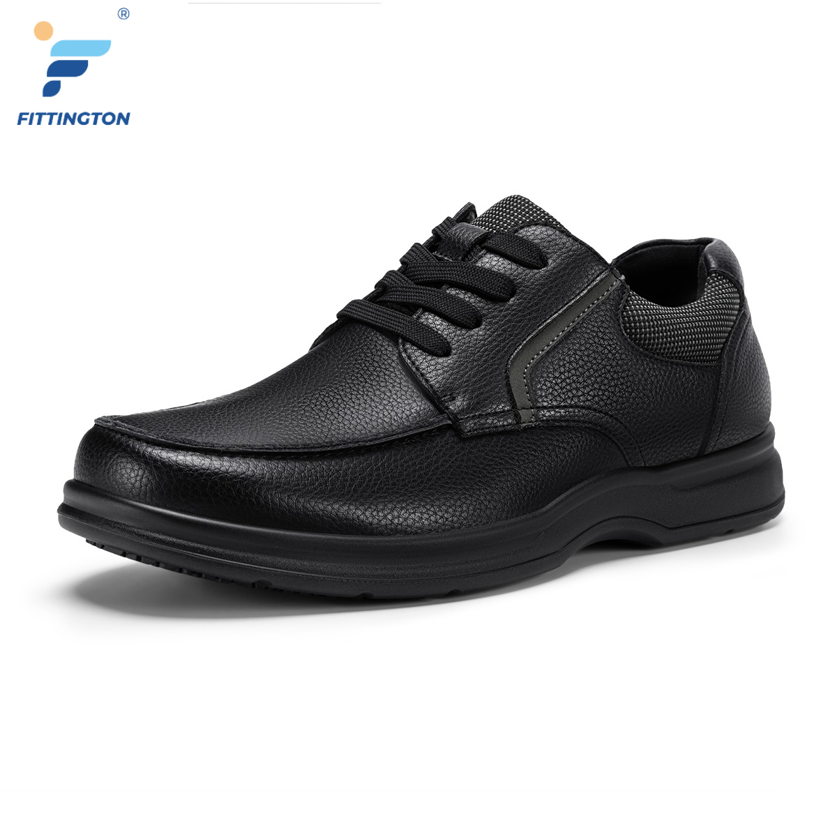 Leather Work Dress - Fitington Dress Shoes Extra Wide Toe