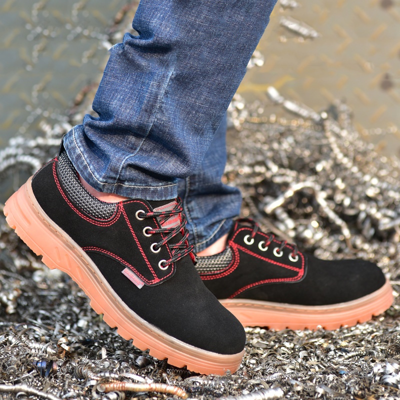 Leatherwork Tools - plus size mens fashion steel toe