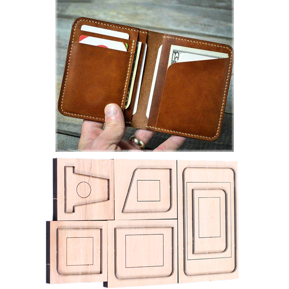 Leatherwork Machine - DIY leather craft simple card holder