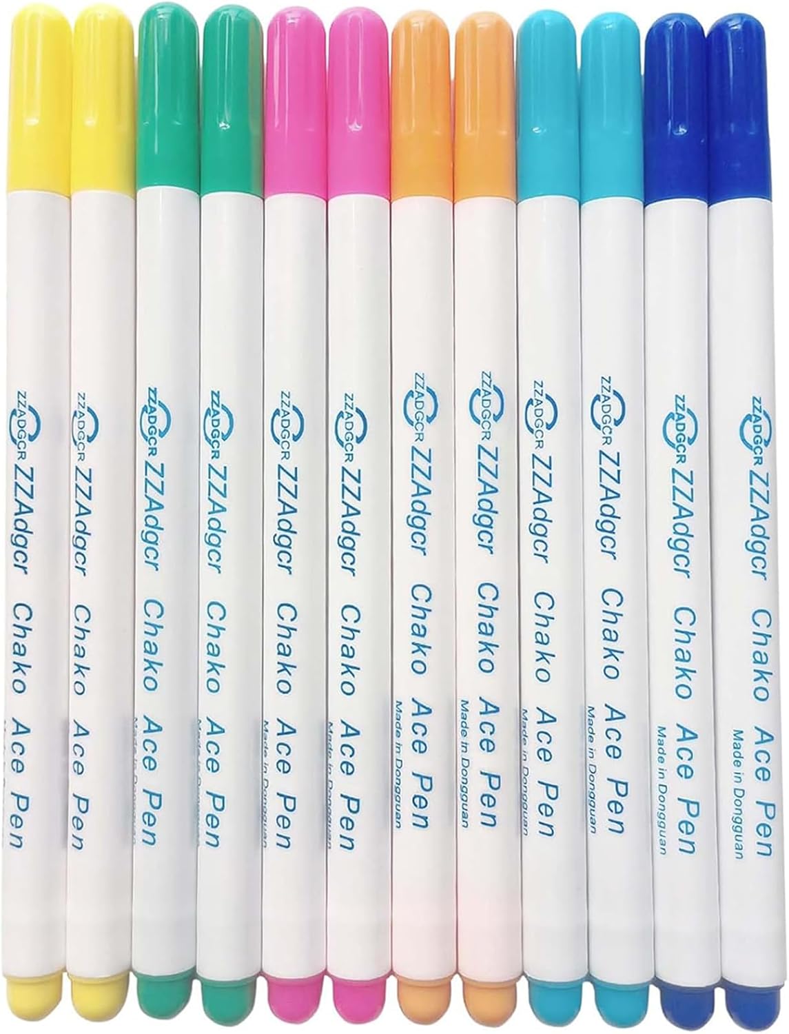 Leatherwork Machine - 4 Fabric Marking Pens, Water-Soluble Erasable