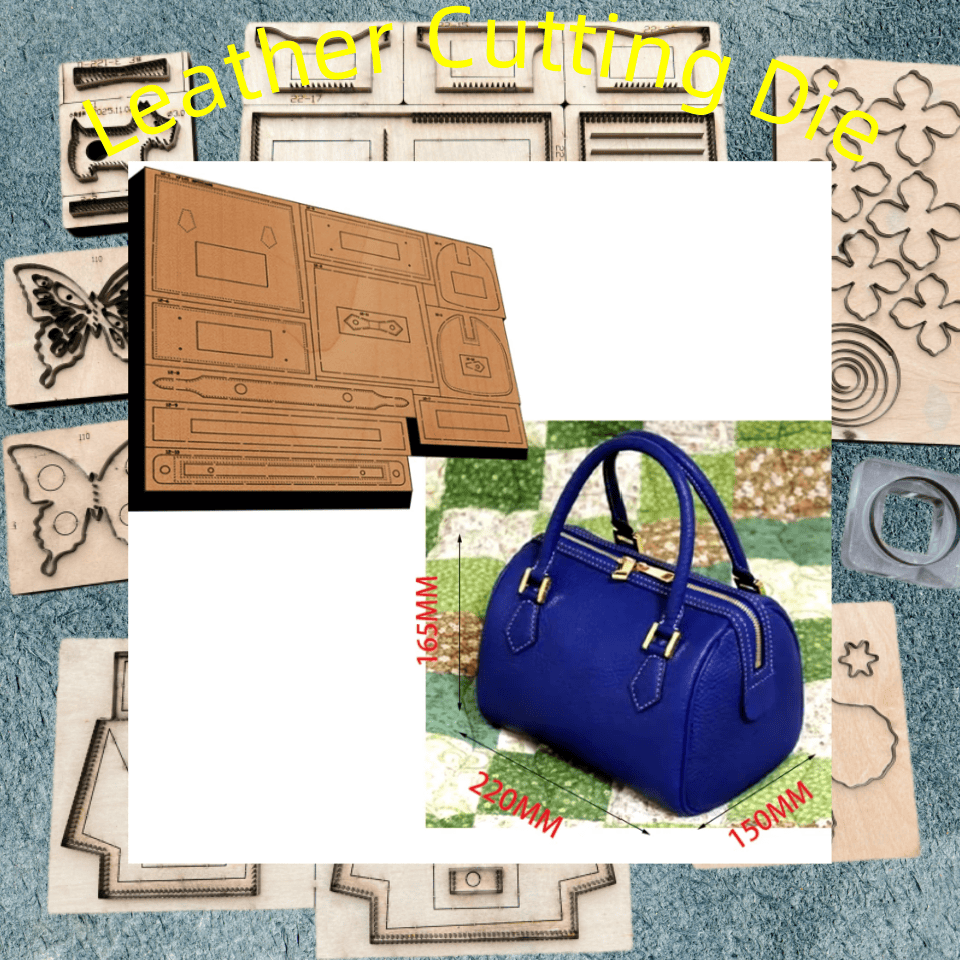 Leatherwork Rings - Wooden Cutting Die Handbag & Wallet
