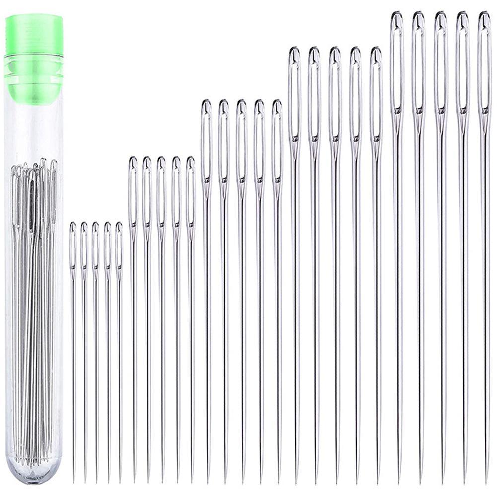 Leatherwork Tools - 25 Pcs Large Eye Stitching Needles