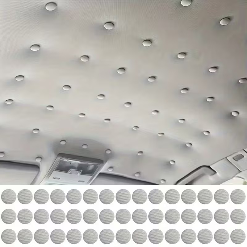 Snap Fastener Setter - 40Pcs Car Durable Headliner Clips For