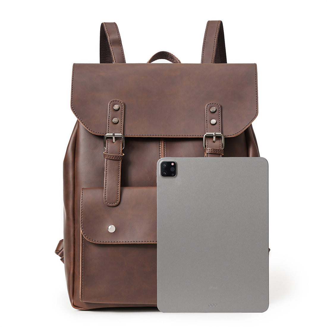 GOYN Vintage Men's Leather Bac - Leather Work Rucksack review and price