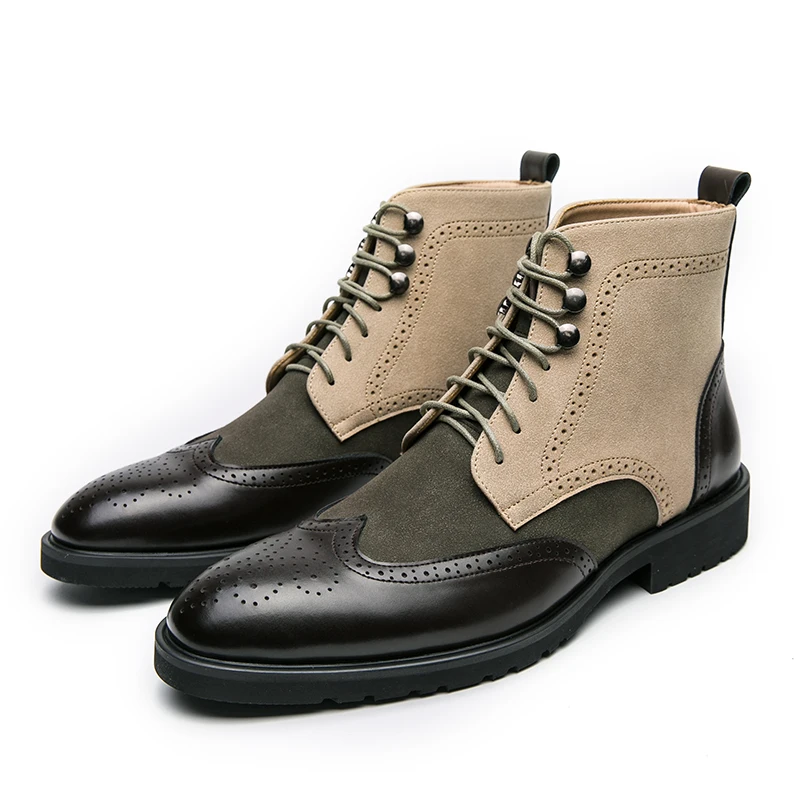 Retro Black High Top Men's Bro - Leather Work Dress review and price