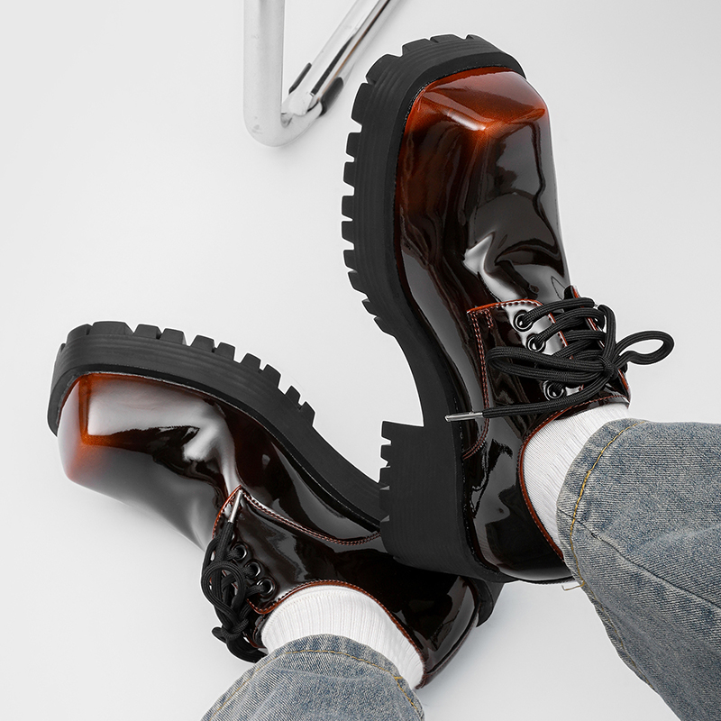 Men's thick soled leather shoe - Leatherwork Designs review and price