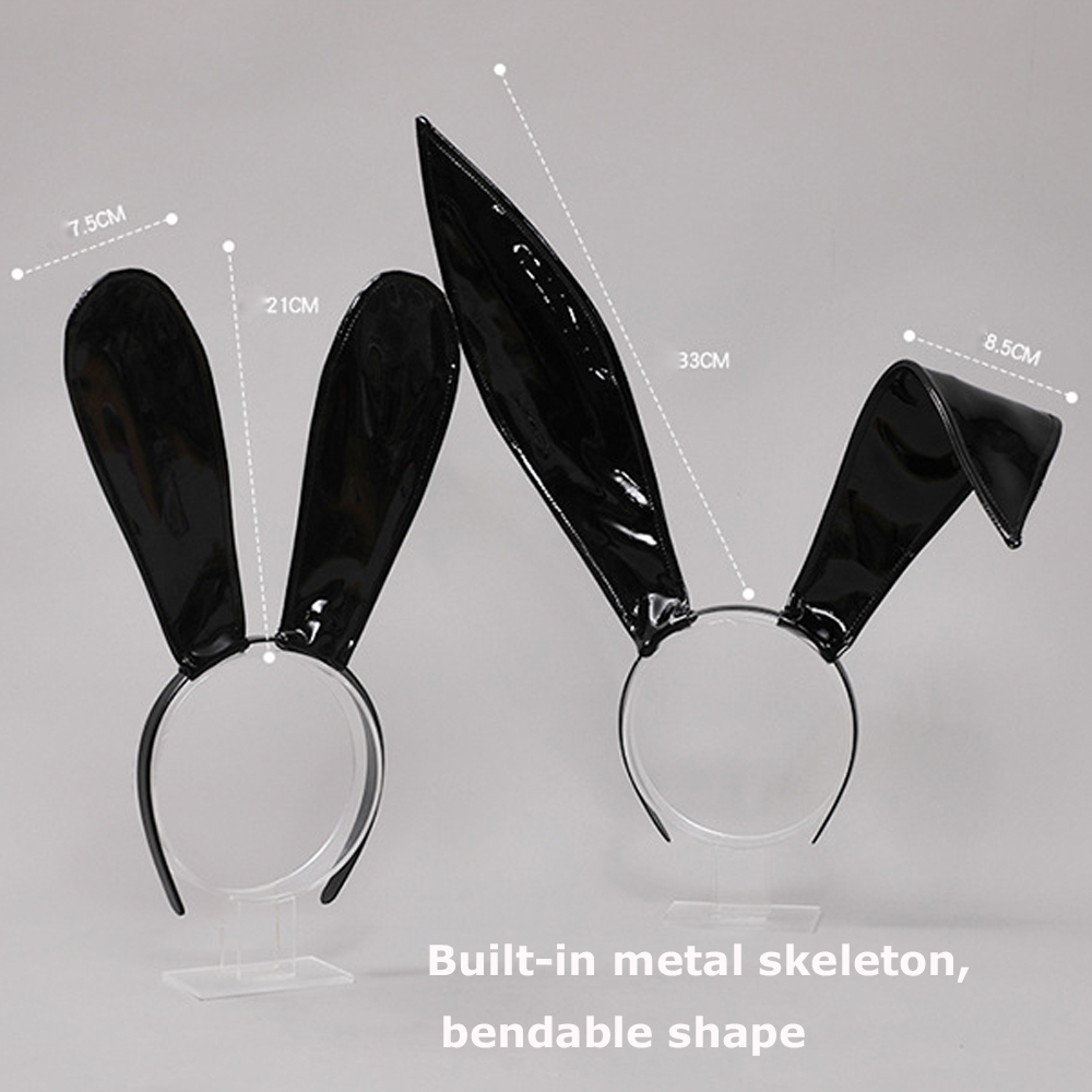 Sexy Bunny Maids Ears Headband - Leatherwork Rings review and price