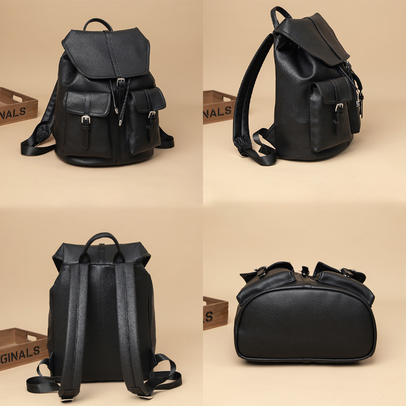 2025 Luxury Soft PU Leather Ba - Leather Work Rucksack review and price