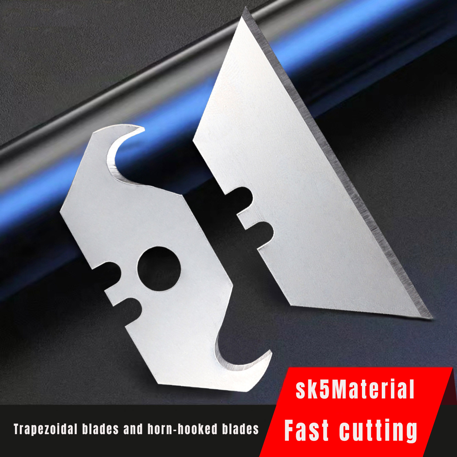 Trapezoidal hook-shaped combin - Leatherwork Tools review and price