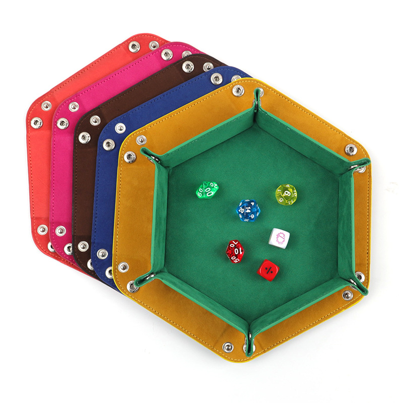 Rolling Folding Hexagon Dice G - Leatherwork Roller review and price