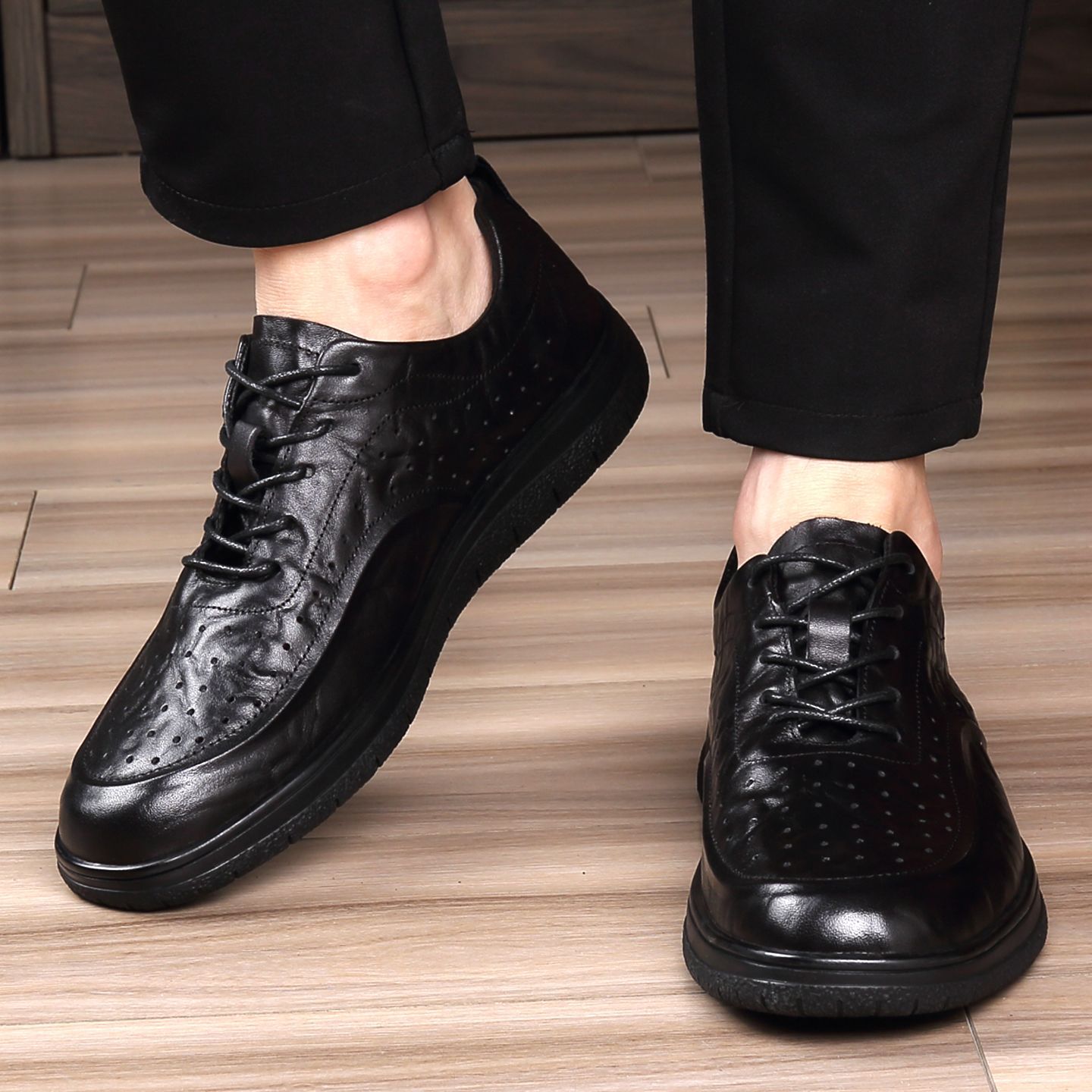 Casual Genuine Leather Shoes E - Leather Work Dress review and price