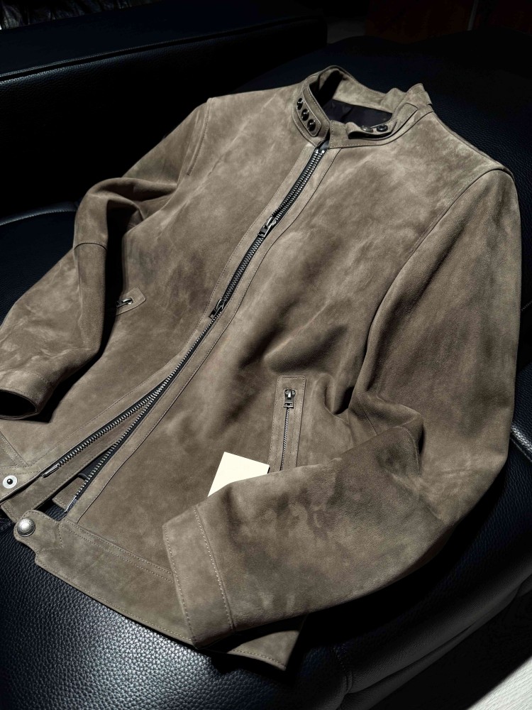 Fashion Mens New Slim Fit Stan - Leather Work Jacket Mens review and price