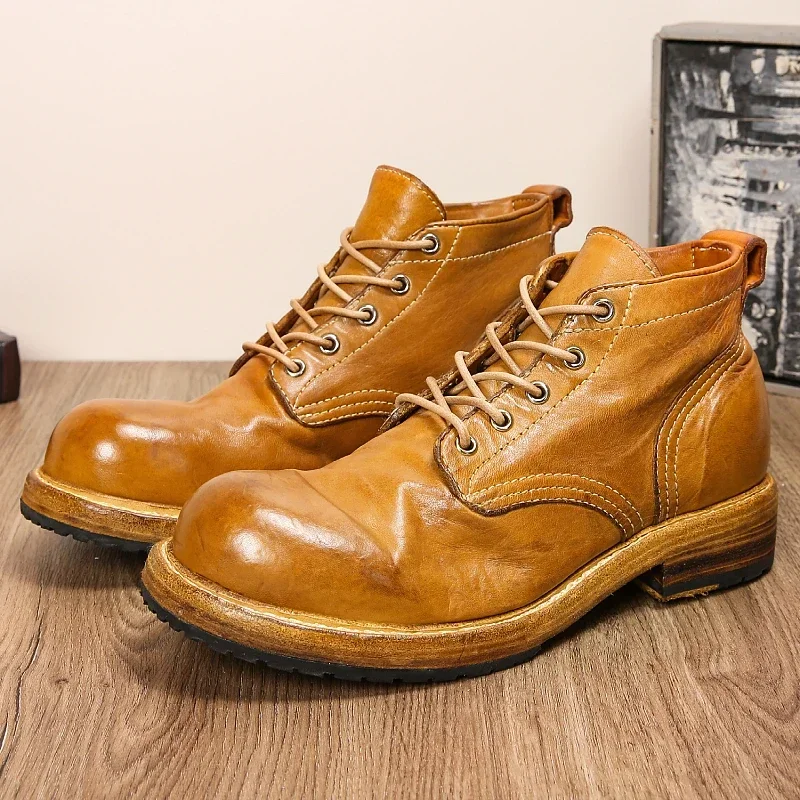 Goodyear-Boots Leather Shoes M - Leather Work Dress review and price