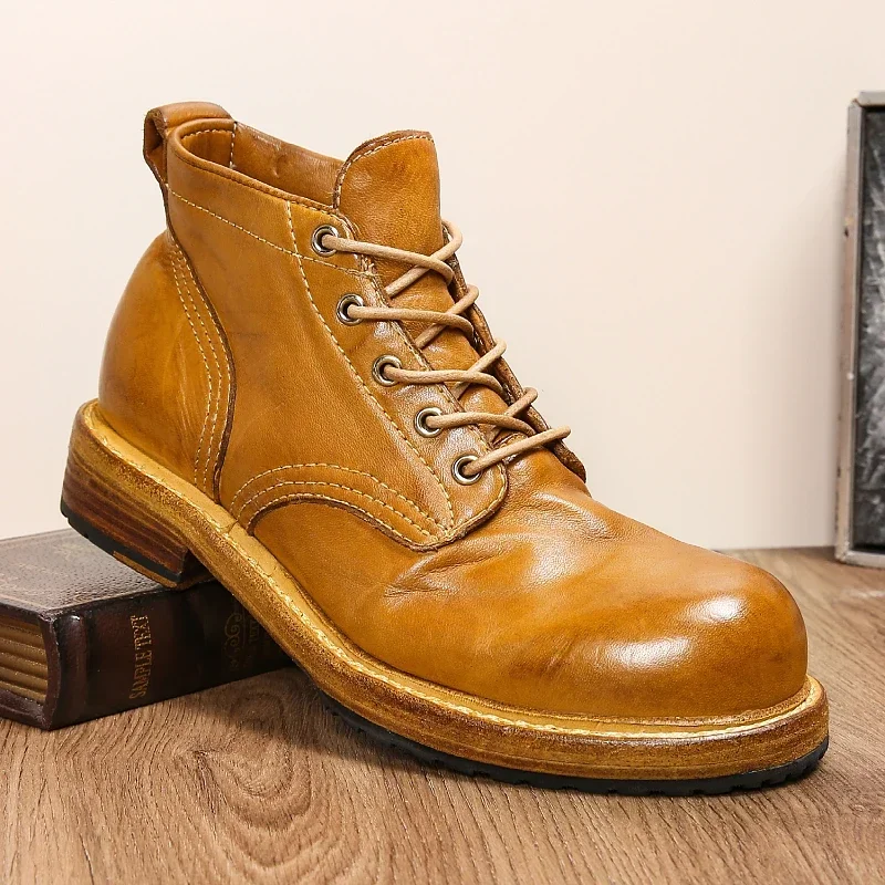 Goodyear-Boots Leather Shoes M - Leather Work Dress review and price