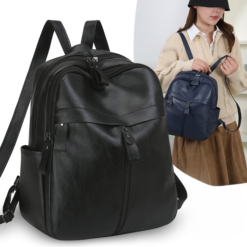 Soft Leather Backpack Large Ca - Leather Work Rucksack review and price