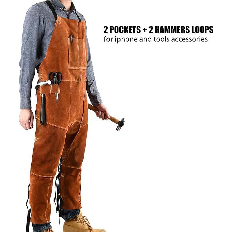 Men's Jumpsuit Pants Printed L - Leather Work Overalls review and price
