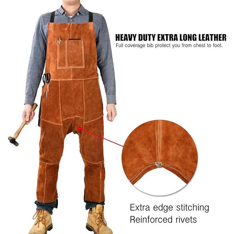 Men's Jumpsuit Pants Printed L - Leather Work Overalls review and price