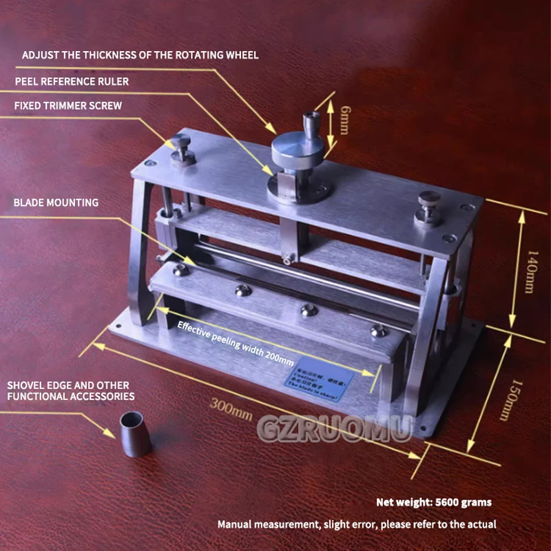 DIY Manual Leather Splitter Ma - Leatherwork Machine review and price