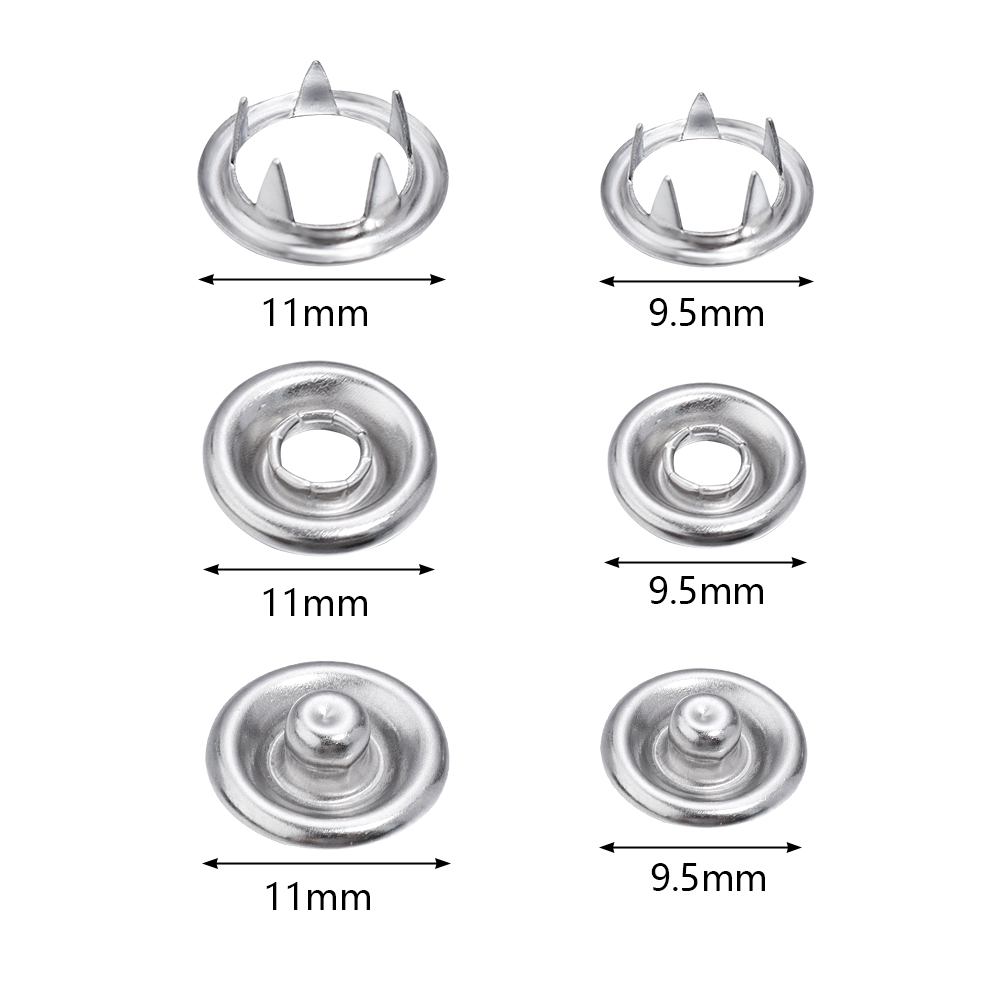 SAUVOO 50sets Iron Snap Button - Snap Fastener Setter review and price