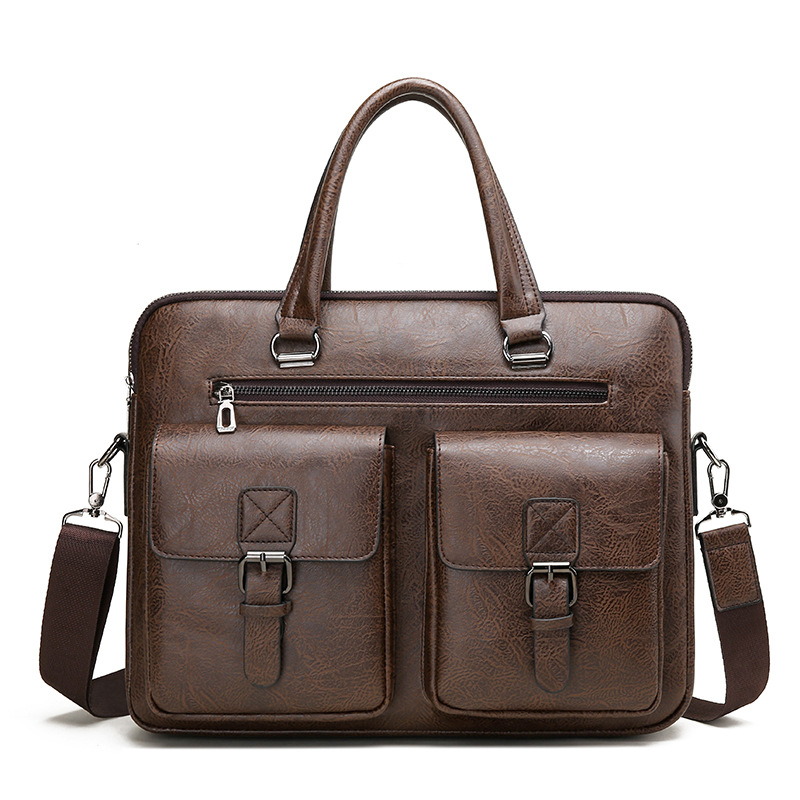 Luxury Brand Man Business Brie - Leatherwork Bag review and price