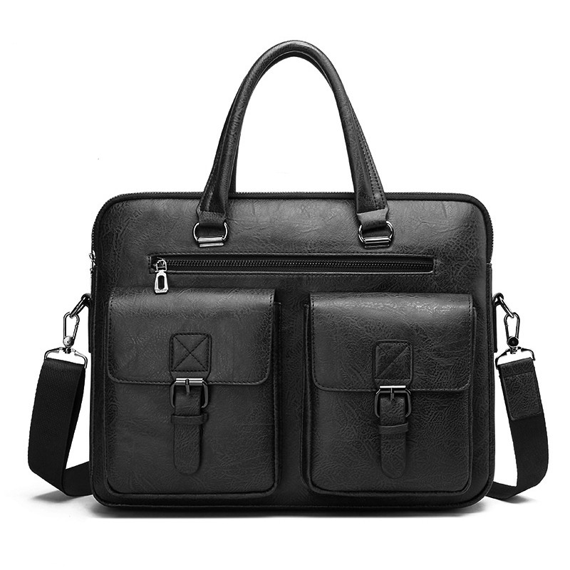 Luxury Brand Man Business Brie - Leatherwork Bag review and price