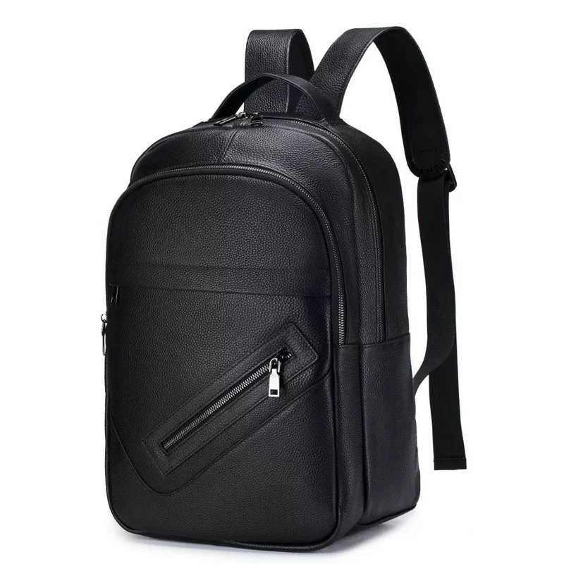 Black Genuine Leather Laptop B - Leather Work Rucksack review and price
