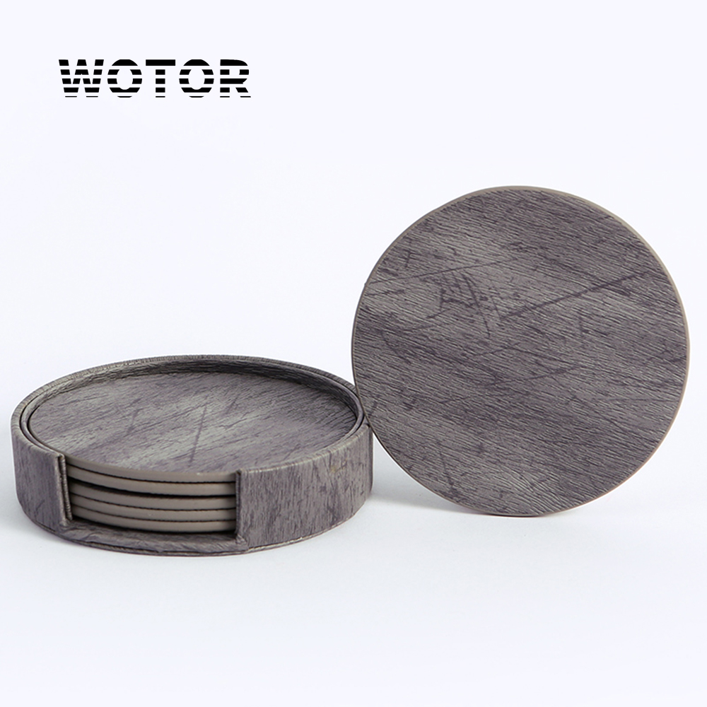 WOTOR 6PCS/Lot Circle Wood Gra - Leatherwork Rings review and price