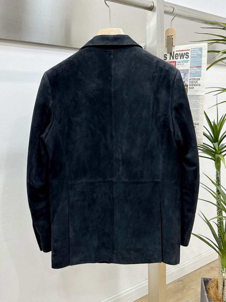 Vintage Suede Sheepskin Elegan - Leather Work Jacket Mens review and price
