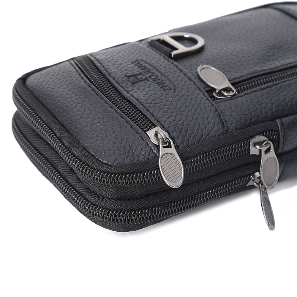 Men Waist Bag Mobile Phone Bag - Leatherwork Bag review and price