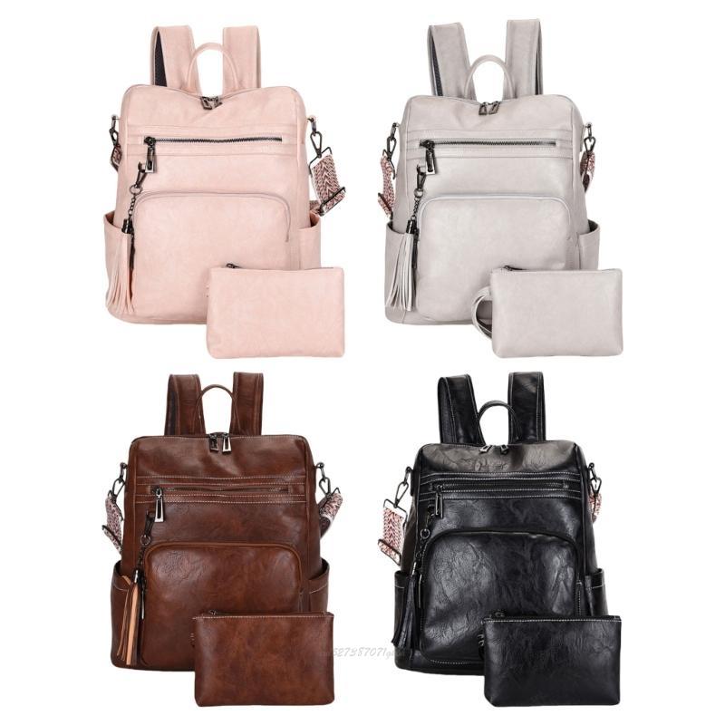 X5XA Stylish Women's Large Ruc - Leather Work Rucksack review and price