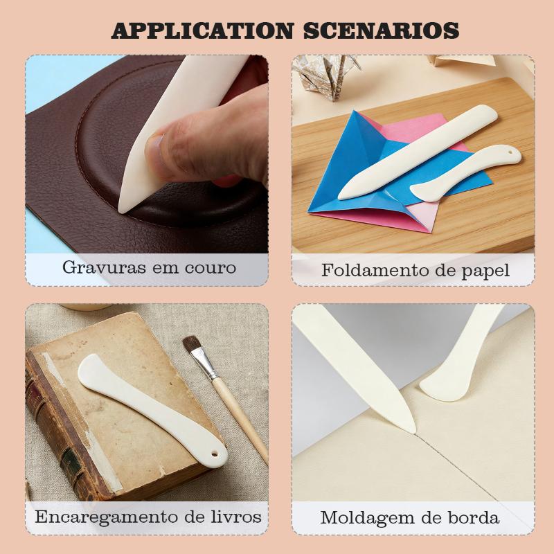 Leather Craft Bone Folder 2Pcs - Leatherwork Tools review and price