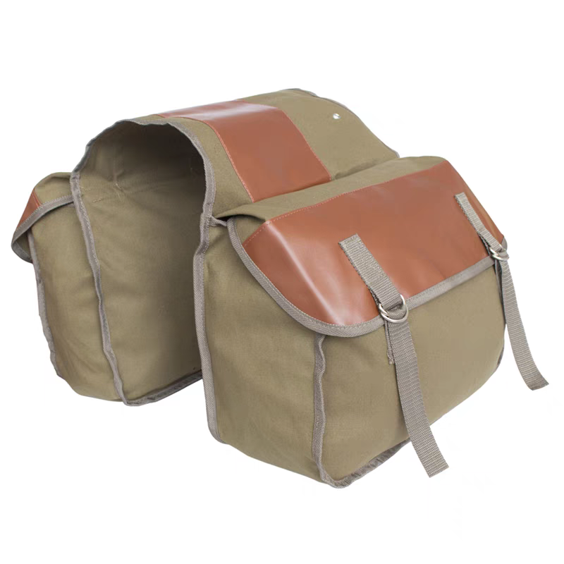 Canvas Leather Rear Saddlebag  - Leatherwork Bag review and price