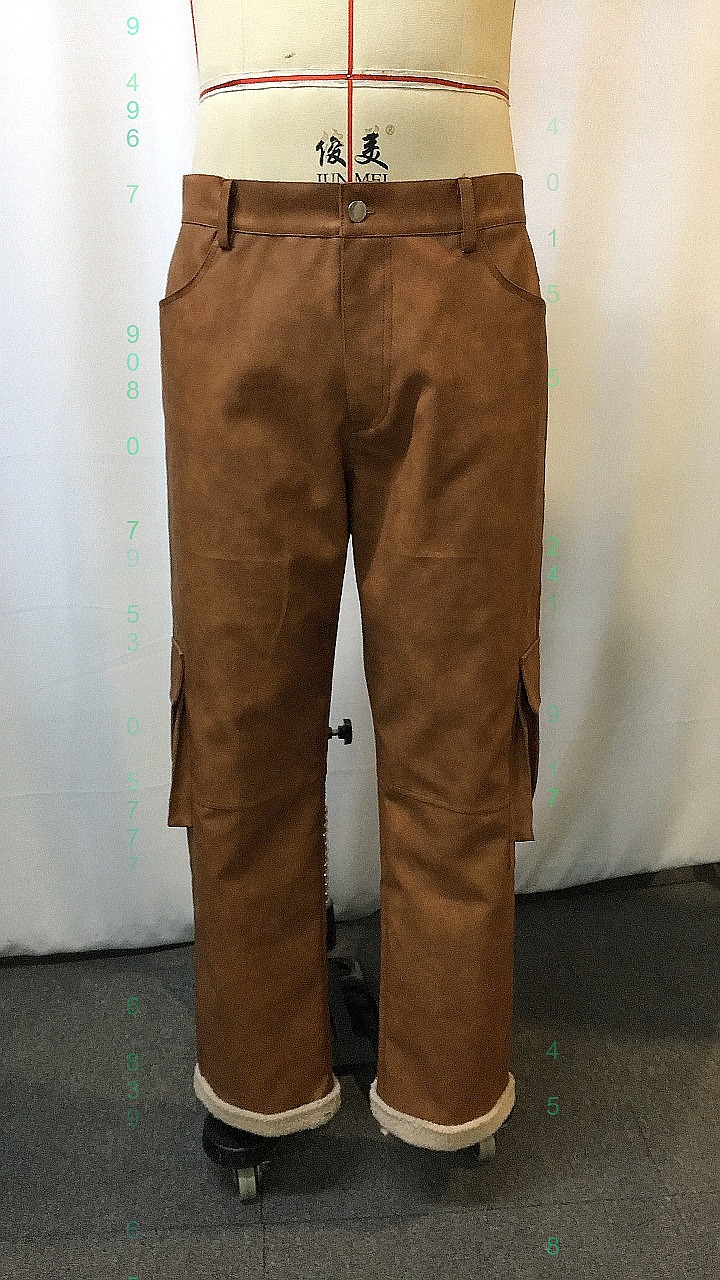 Mens Vintage Brown PU Leather  - Leather Work Overalls review and price