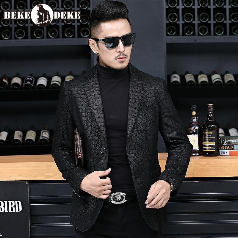 Autumn Business Men Sheepskin  - Leather Work Jacket Mens review and price