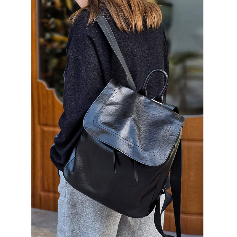 Top-Grain Vegetable Tanned Cow - Leather Work Rucksack review and price
