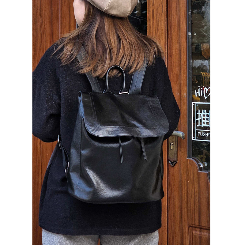 Top-Grain Vegetable Tanned Cow - Leather Work Rucksack review and price