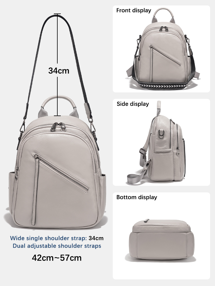 Zency Women's Genuine Leather  - Leather Work Rucksack review and price