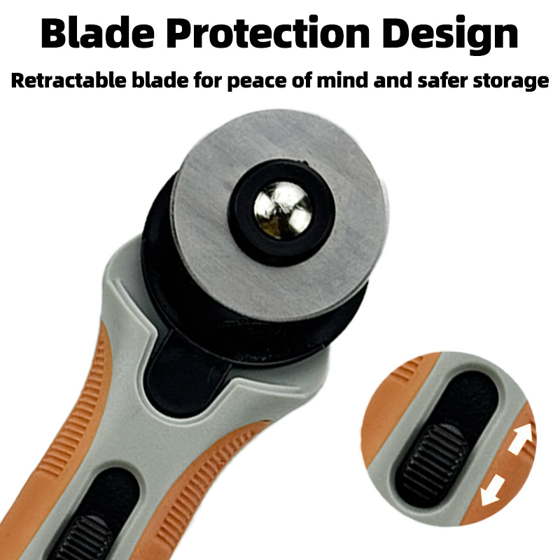 45mm Rotary Cutter, Fabric Cut - Leatherwork Roller review and price