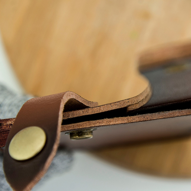 Kitchen Chef Cleaver Chopping  - Leatherwork Roller review and price