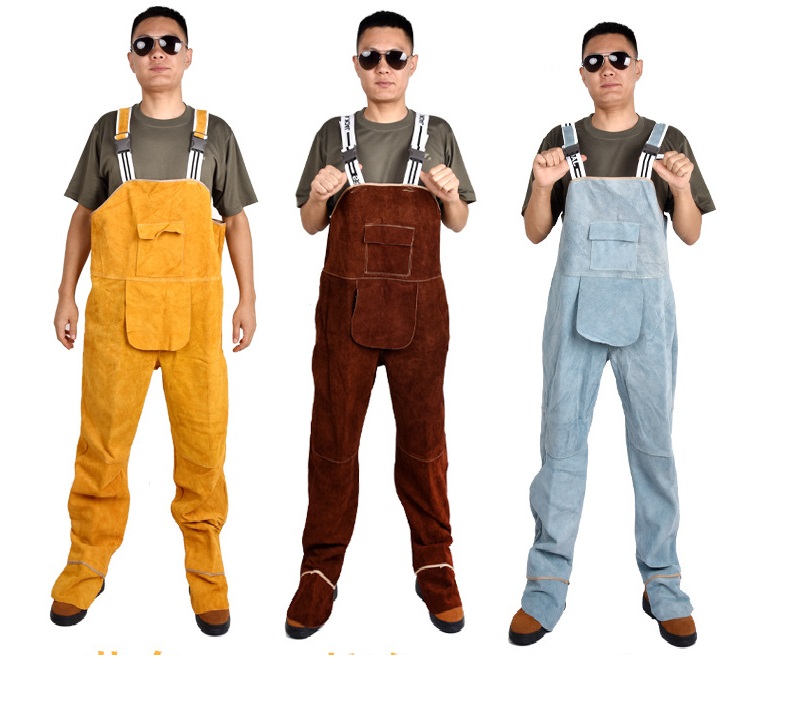 Welding Clothing Men's Overall - Leather Work Overalls review and price