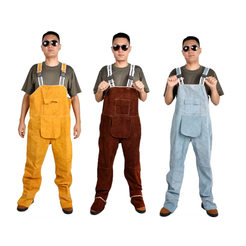 Cowhide Welding Bib Overalls f - Leather Work Overalls review and price