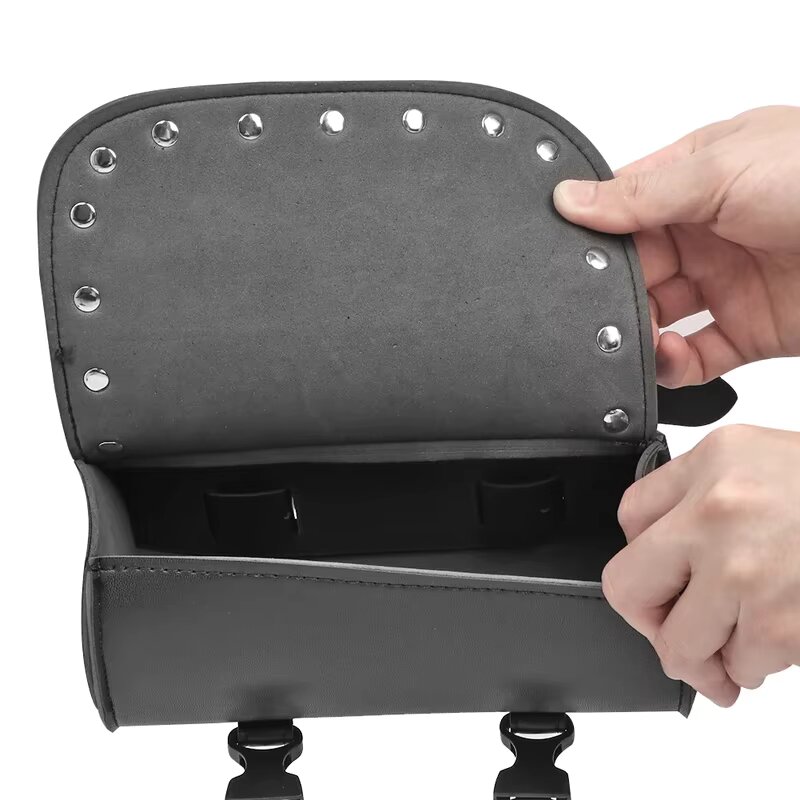 Motorcycle Bags Black Pu Leath - Leatherwork Roller review and price