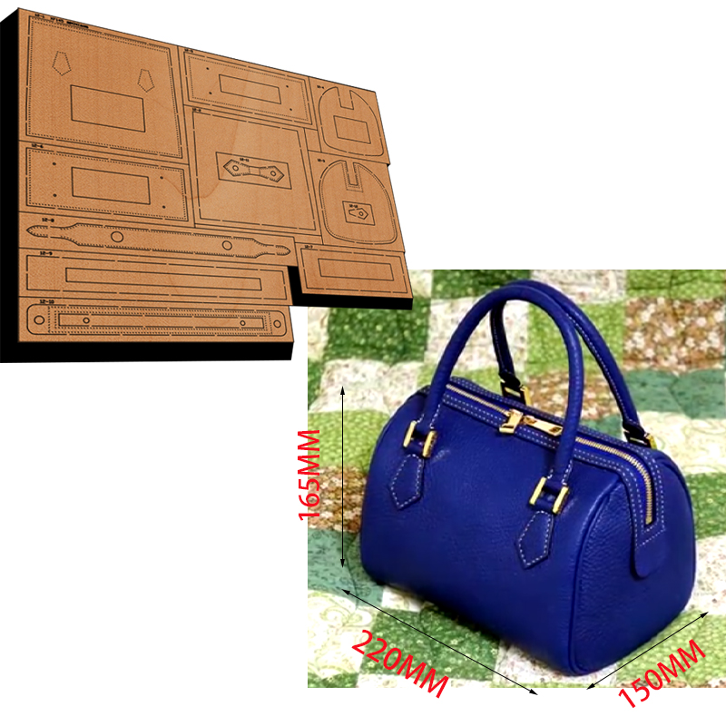 Wooden Cutting Die Handbag & W - Leatherwork Rings review and price