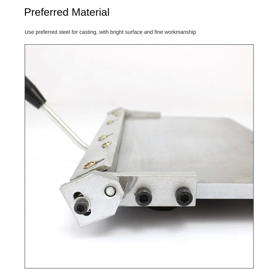 Stainless Steel Manual Folding - Leatherwork Machine review and price