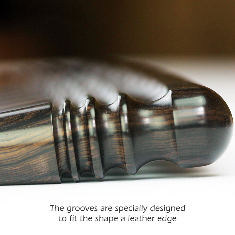 WUTA High Density Ebony Black  - Leatherwork Roller review and price
