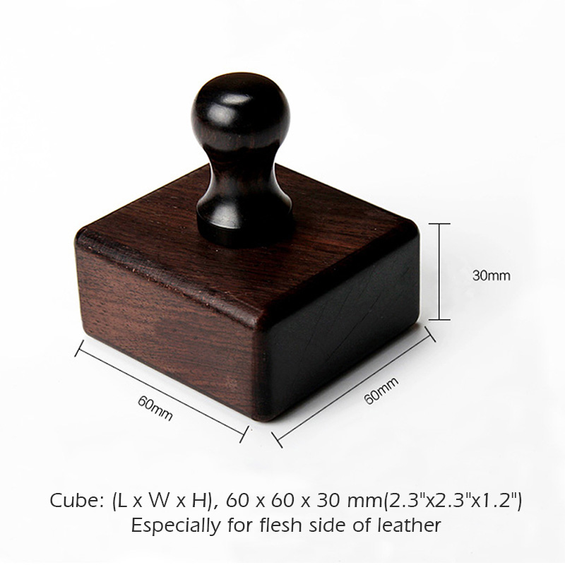 WUTA High Density Ebony Black  - Leatherwork Roller review and price
