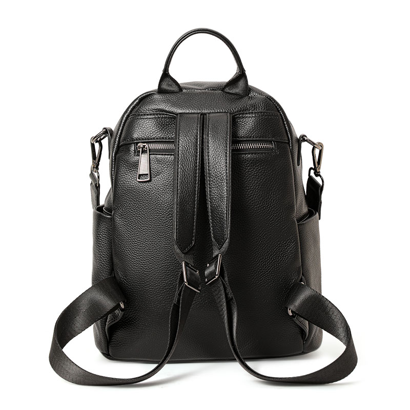 Genuine Cowhide Anti Theft Bac - Leather Work Rucksack review and price