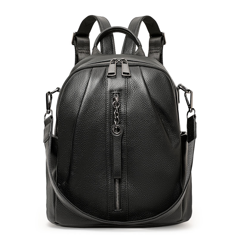 Genuine Cowhide Anti Theft Bac - Leather Work Rucksack review and price